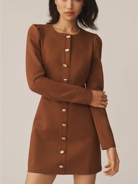 brown cocktail dress short Mac Duggal Women's Sleeveless Mesh And Suede A Line Mini - - Size 2 Off-the-Shoulder Straps clothing_size:5-6Y the Ieena Duggal 81071 Norwood | New York,